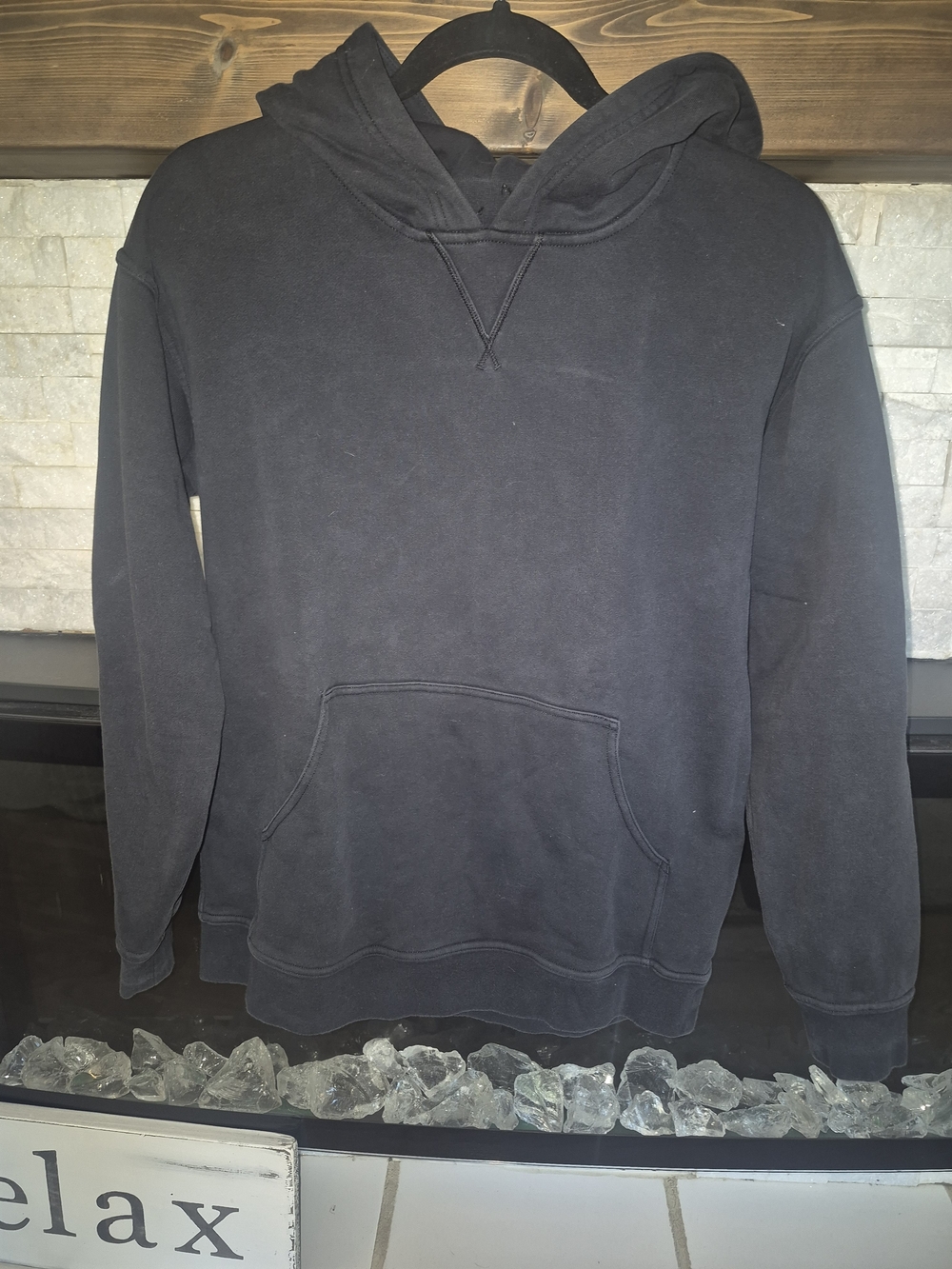 lululemon athletica Black Womens Hoodie Size 10 Ptp 21